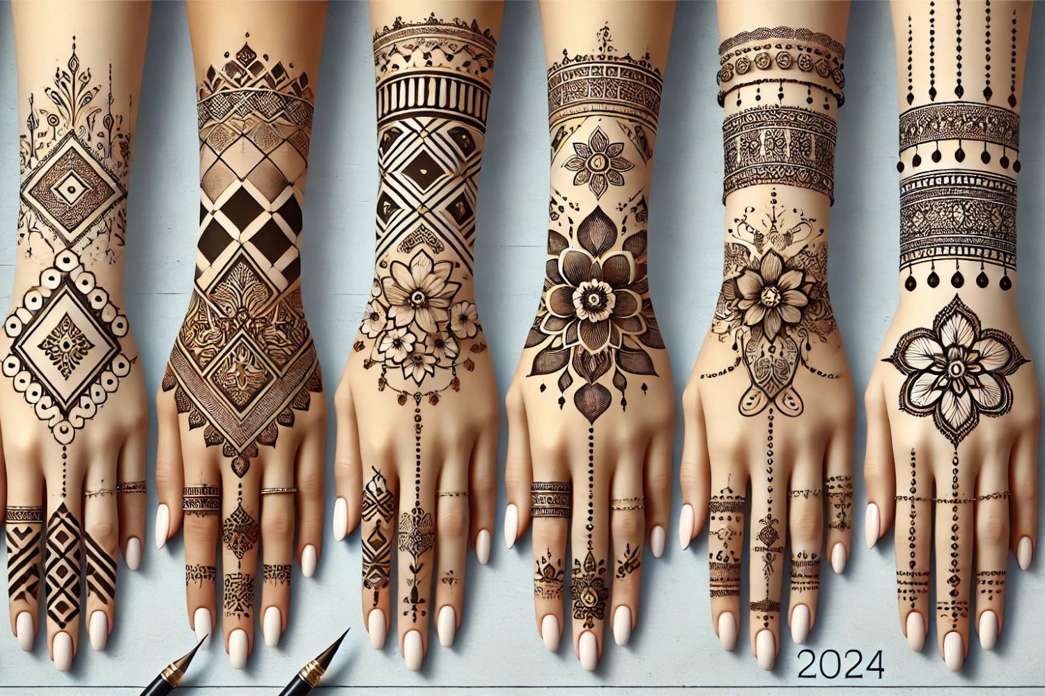 Moroccan/North African Mehndi Designs